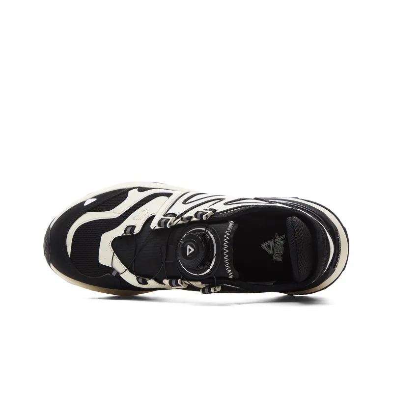 PEAK Classic Heritage Casual Shoes Women's Low Top Canvas White/Black-3