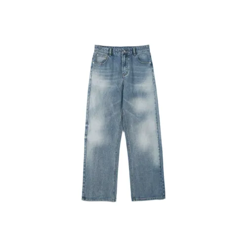 F.K.V.A Jeans Unisex Blue