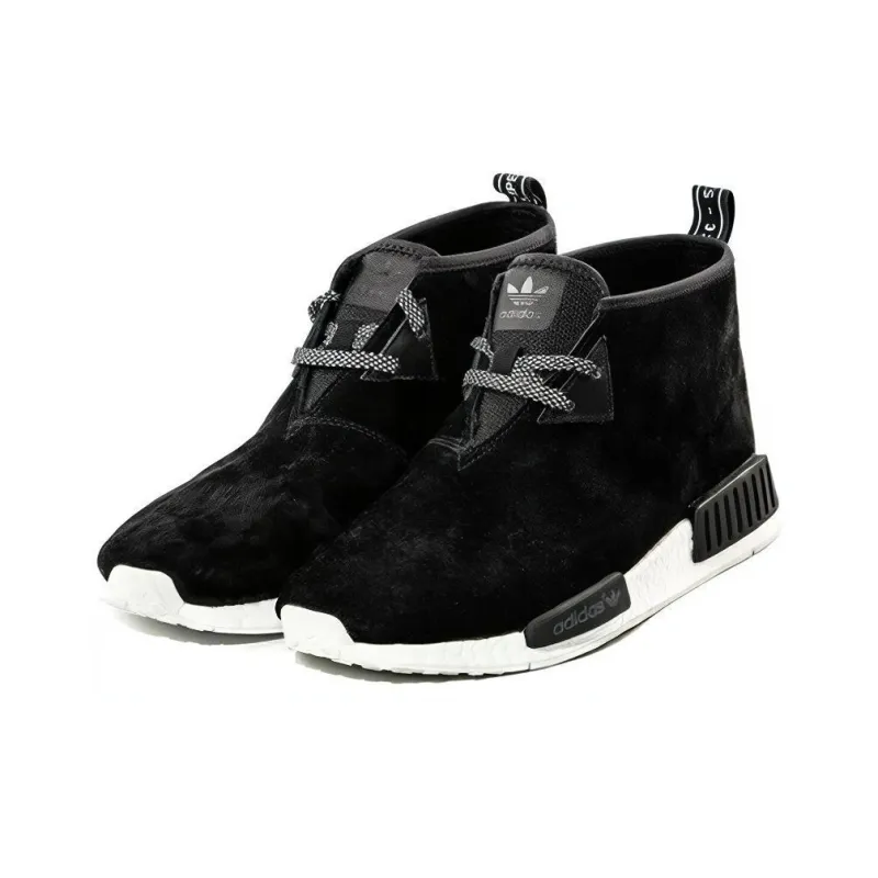 Adidas Originals Nmd C1 Black Suede-2