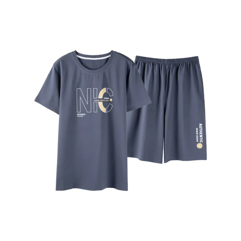 CHUDUAN Men Pajama Sets-1