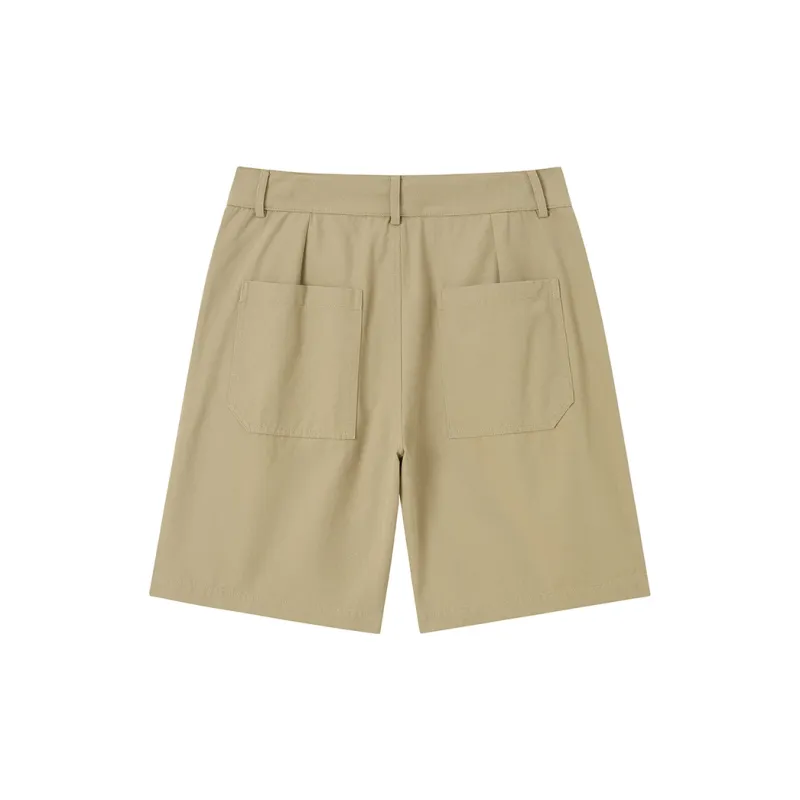 Phew Cargo Shorts Unisex Khaki-1