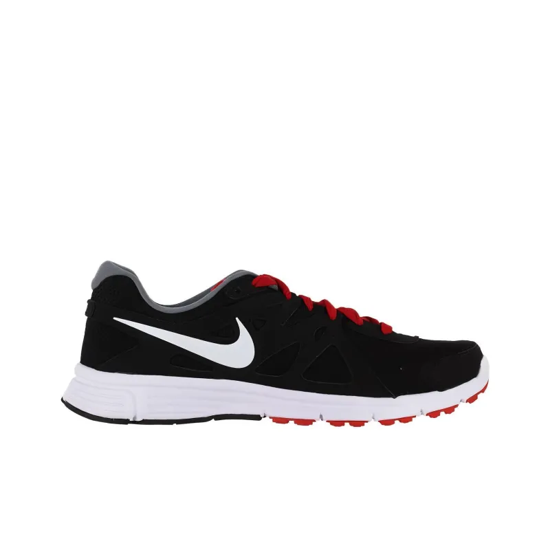 Nike REVOLUTION 2 Durable Breathable Low-Top Running Shoes Unisex Black-1