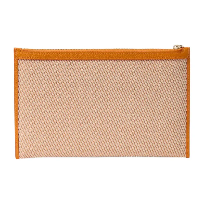 Kate Spade Canvas Wrist Bags Clutches Women's Ginger Yellow-2