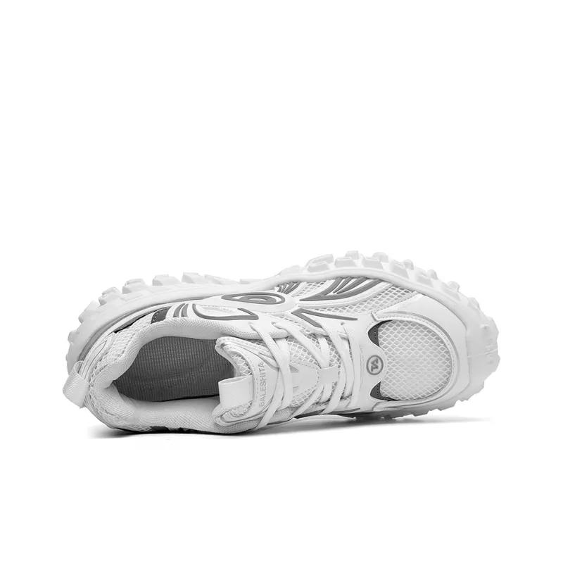 Legaco Chicken Cushioning, Abrasion Resistant, Breathable, Height Increasing Low Top Chunky Sneakers Unisex Box-11