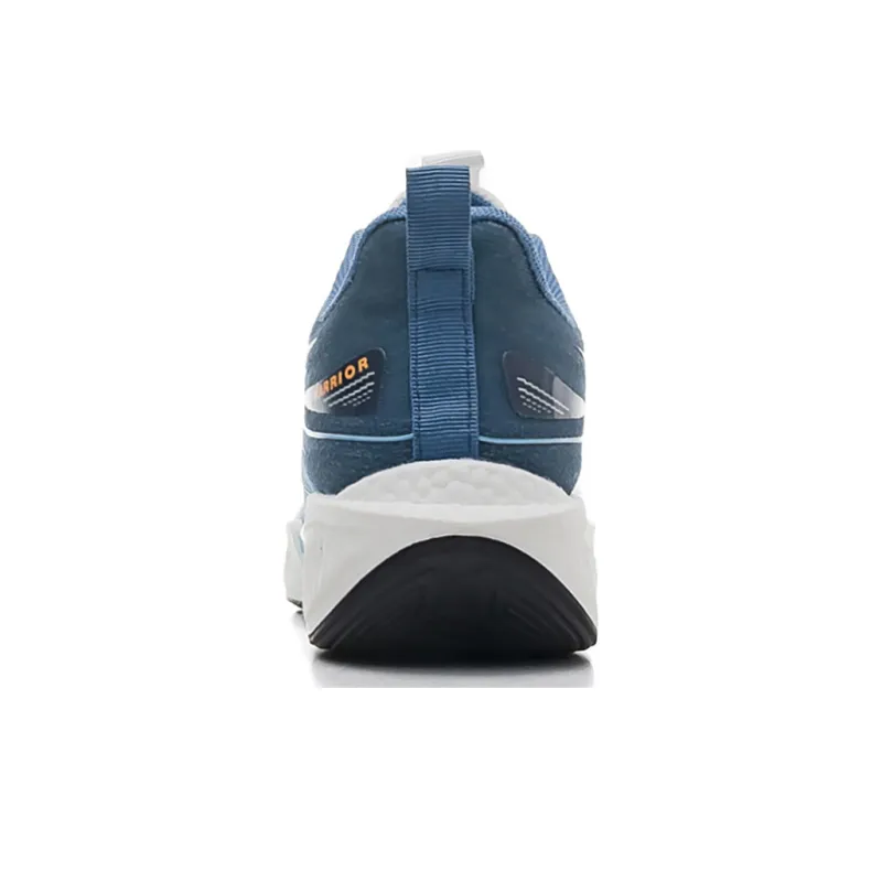 Warrior Wing Series Cushioned Anti Slip And Wear Resistant Lightweight Low Top Running Shoes Unisex Beige Blue Black-3