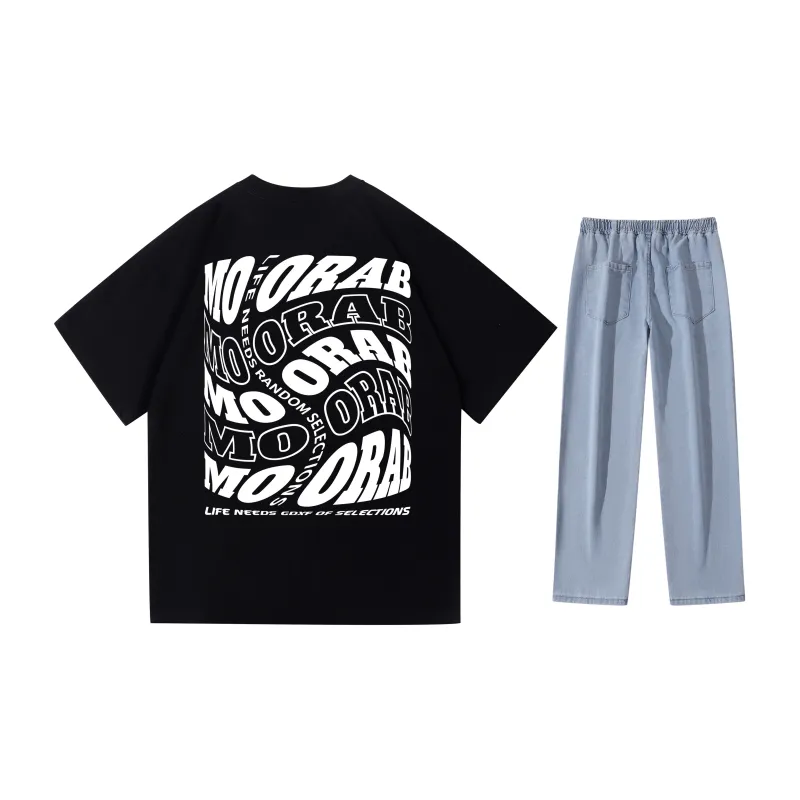 A.X.S.K x MOORAB Casual Sportswear Unisex-15
