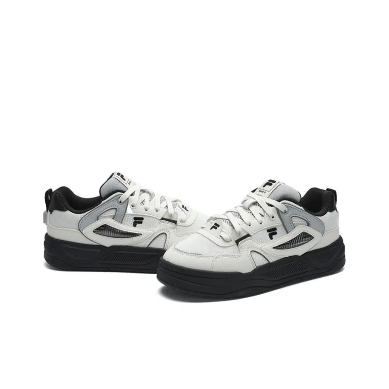 FILA FUSION BANK II Skateboard Shoes Women's Low Top White-3
