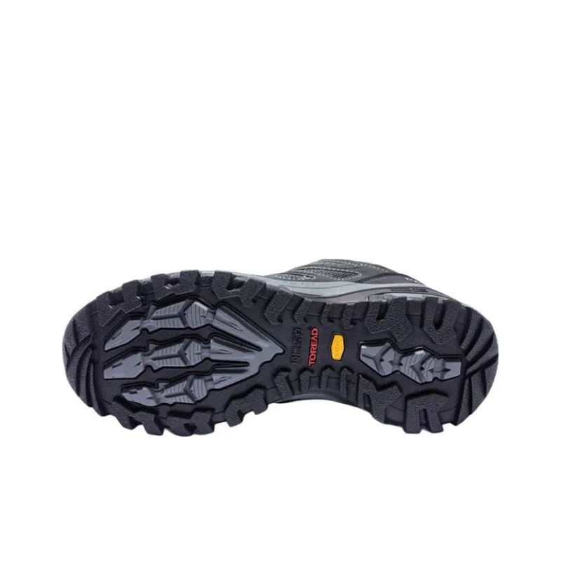 TOREAD Anti Slip Wear Resistant Low Top Trekking Shoes Men's Gray Black-5