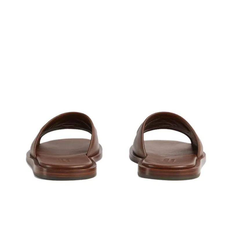 GUCCI Slide Sandal 'Interlocking G - Olivier Brown'-3