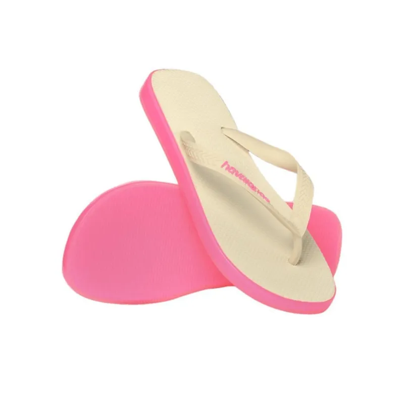 Havaianas Abrasion Resistant Flip Flops Men's Pink-5