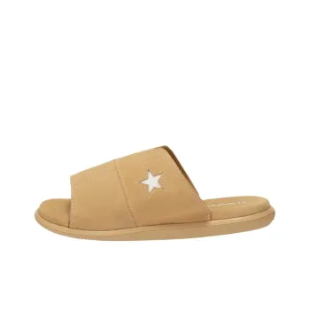 Converse One Star Rubber Sole Slide Slippers Unisex Brown