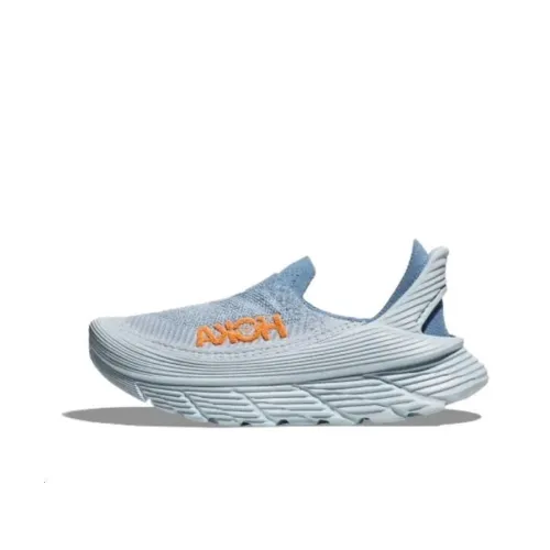 HOKA ONE ONE Restore Running Shoes Unisex Low-Top Phantom/Eve