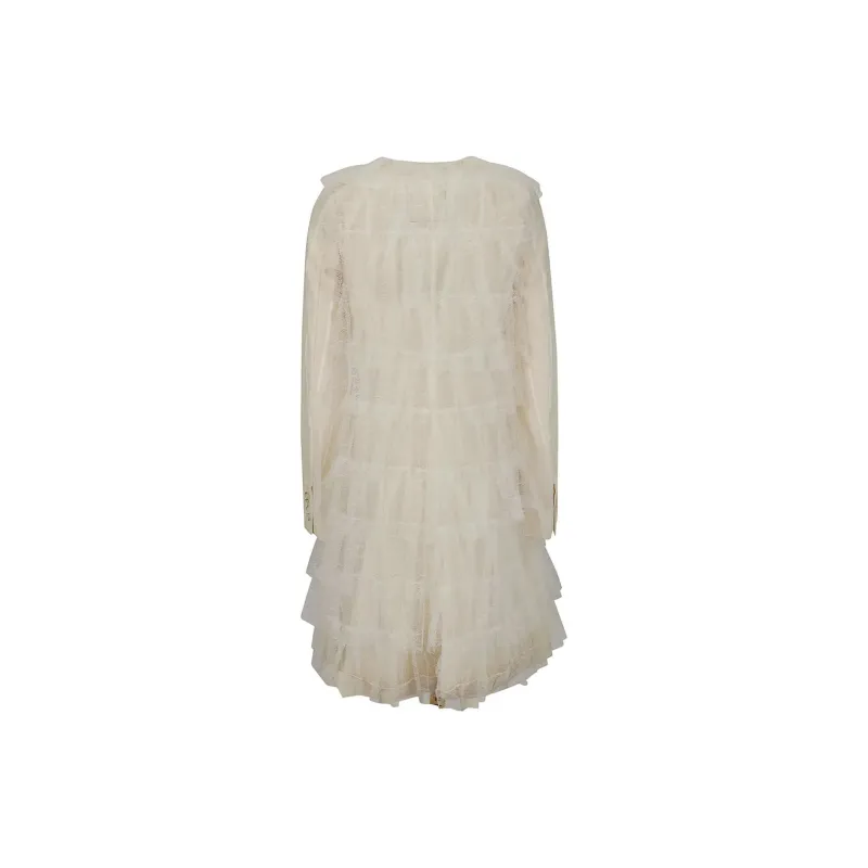 UMA WANG Layered Single breasted Coat-1