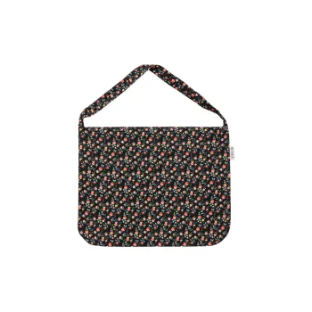 Emis Cotton Handbag Unisex Black