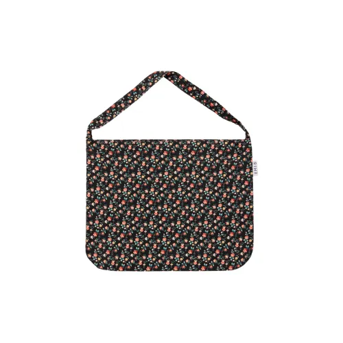 Emis Cotton Handbag Unisex Black