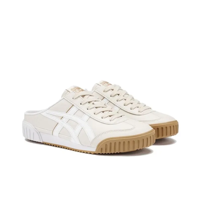 Onitsuka Tiger MACHUATION SABOT Slip Resistant Breathable Low Top Casual Shoes Unisex White-3