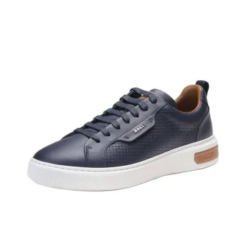BALLY Mathys Low Top Skateboard Shoes Men's Blue