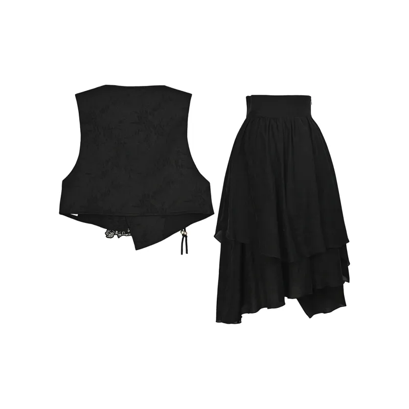 SNBL Two Piece Skirt Sets Women's-5
