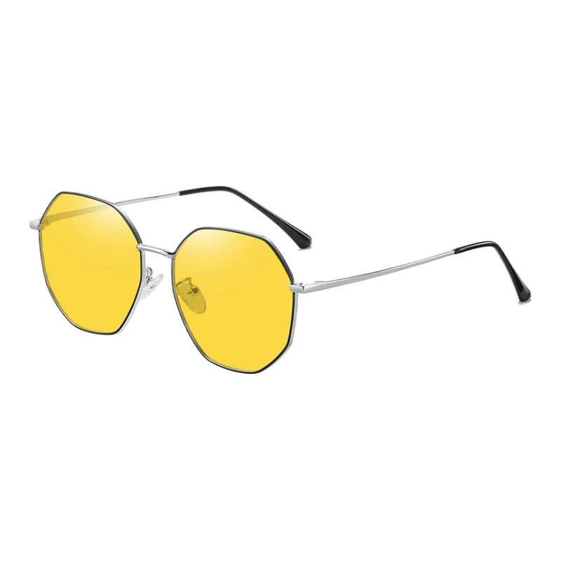 Thunder Pailong Irregular Shape Sunglasses Unisex-5