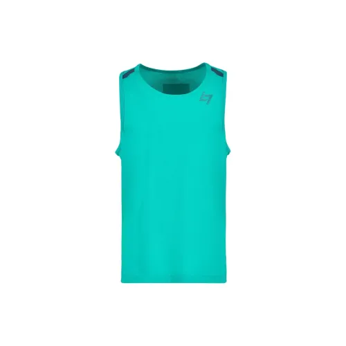 EMPORIO ARMANI EA7 Tank Tops Men Green