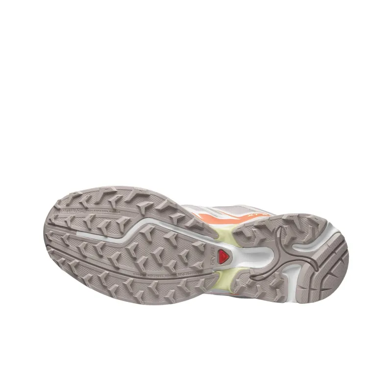 SALOMON XT Pathway Cushioning Wear Resistant Low Top Trekking Shoes Unisex Gray White-4