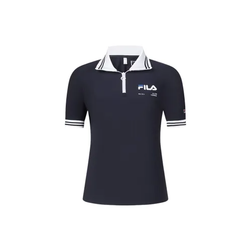 FILA Polo Shirts Women's Royal Blue