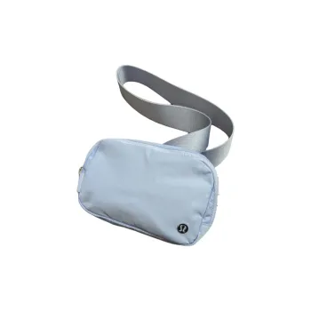 Lululemon Everywhere Recycled Polyester One Shoulder Crossbody Fanny Pack Women's Light Blue