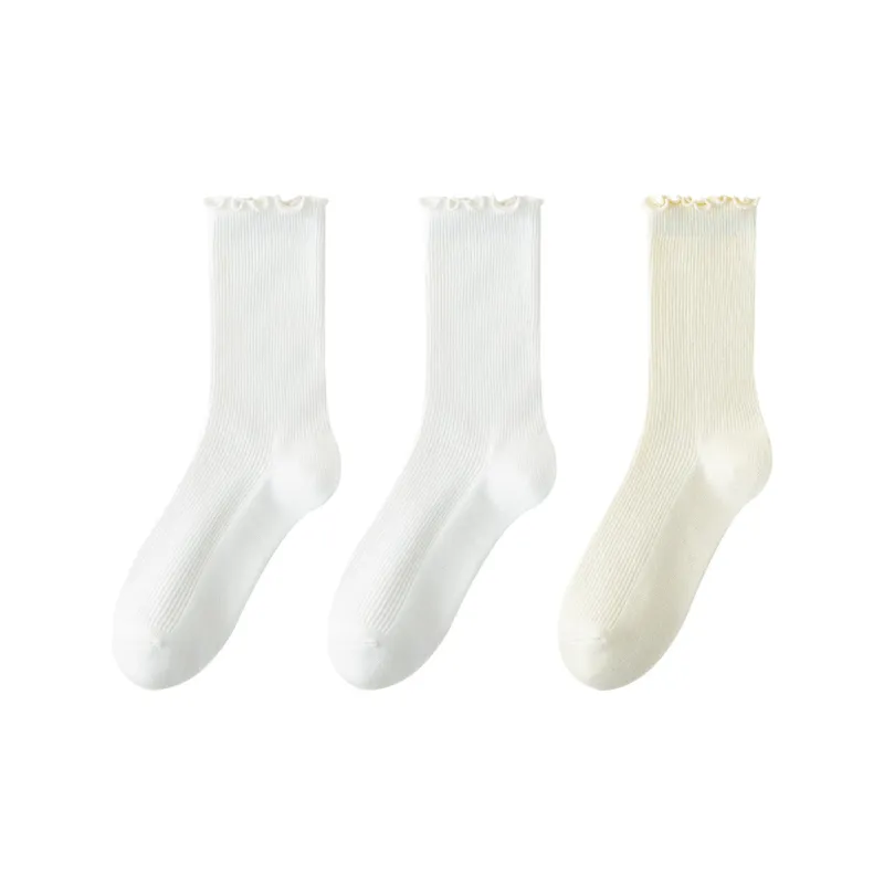 XXLLG Mid Calf Socks Women's 3 Pack-4