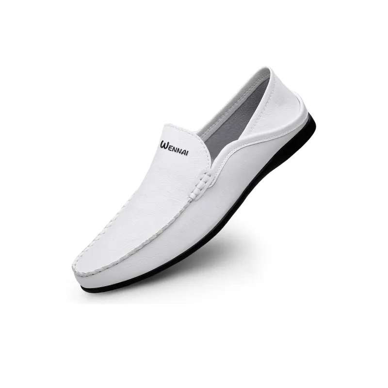 Wen Nai Casual Shoes Men's White-2