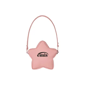 Emis Polyester Shoulder Bag, Crossbody Bag Regular Unisex Pink