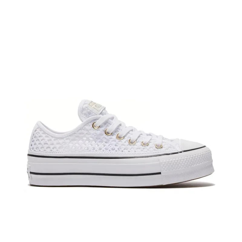 Converse Chuck Taylor All Star White Weave Low Top Women's-1