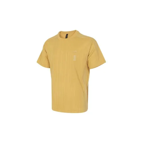 Adidas T-Shirts Men Yellow