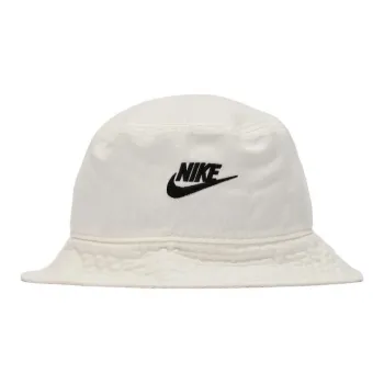 Nike Cotton Bucket Hats Unisex White