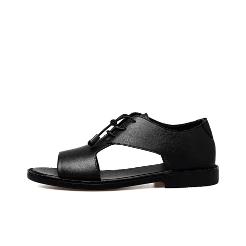 Reivanti Strap Sandals Men's Black