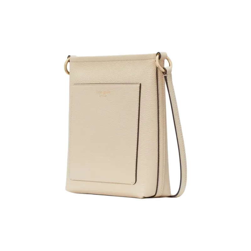 Kate Spade Litchi Grain Leather Shoulder Bag Crossbody Bag Small Size Women's Light Umber-1