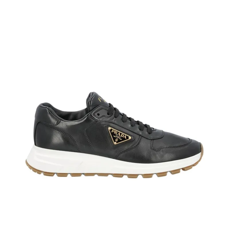 PRADA PRAX 1 Low Top Casual Shoes Men's Black-1