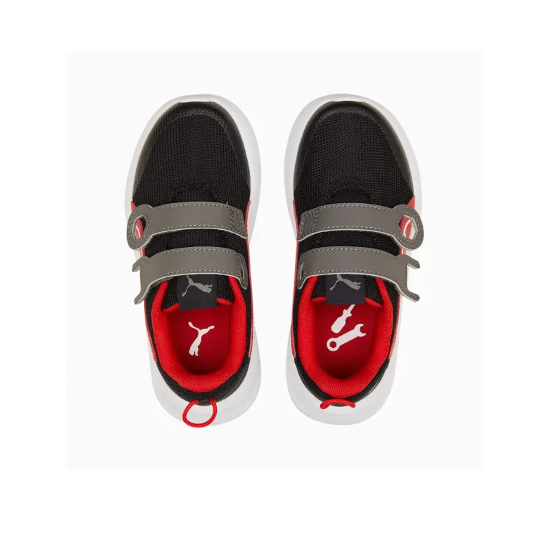 Puma Scuderia Ferrari X Evolve PTC 5 Toddler 'Black Rosso Corsa'-3