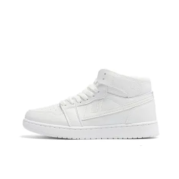 Warrior Air Force 1 White Sneakers Anti Slip And Wear Resistant Height Increasing High Top Skateboard Shoes Unisex