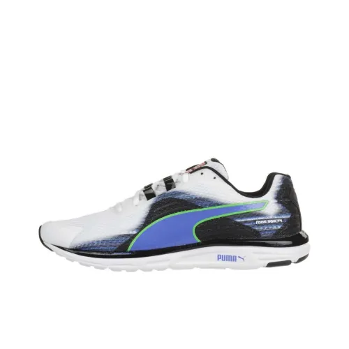 PUMA Faas 500 V4 Running Shoes Men Low-Top Black/White/Blue