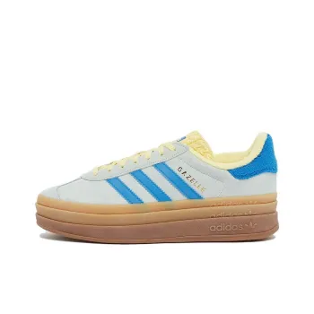 Adidas Originals Gazelle Bold Almost Blue Yellow Women's