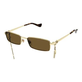 GUCCI Rectangle Frame Sunglasses