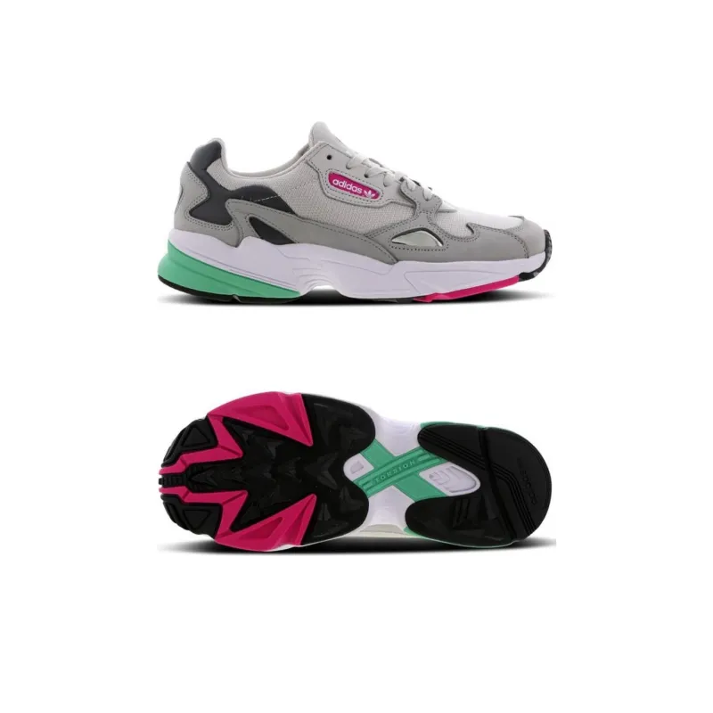 Adidas Falcon Grey Mint Pink Women's-2
