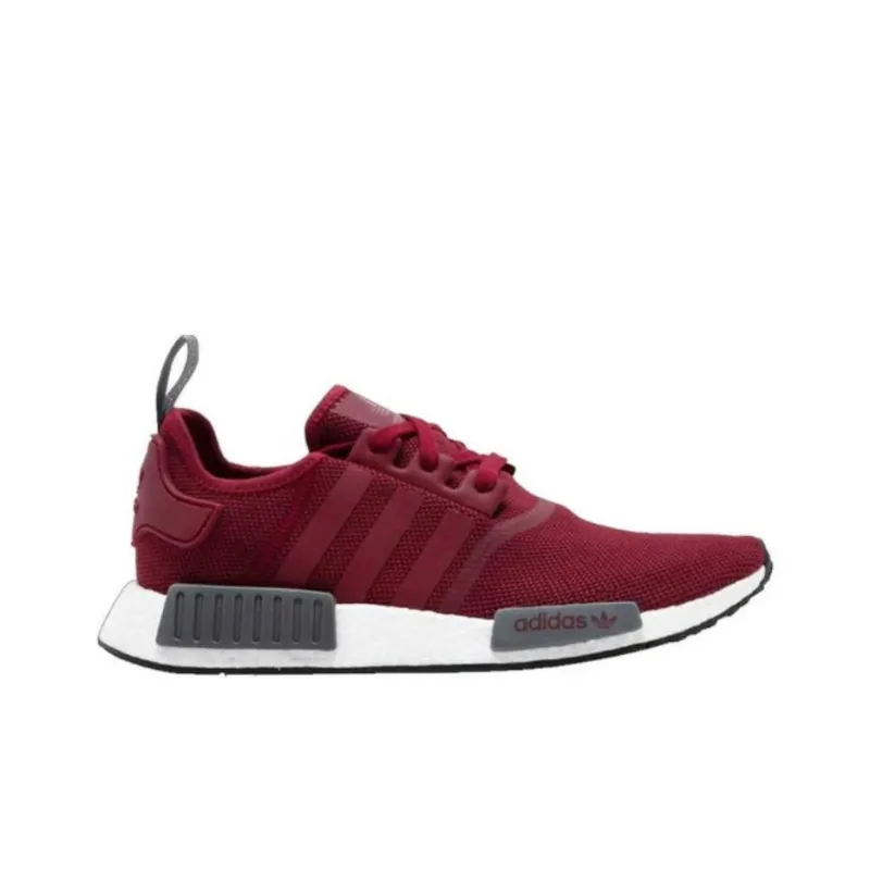 Adidas Nmd R1 Jd Sports Red Grey-1
