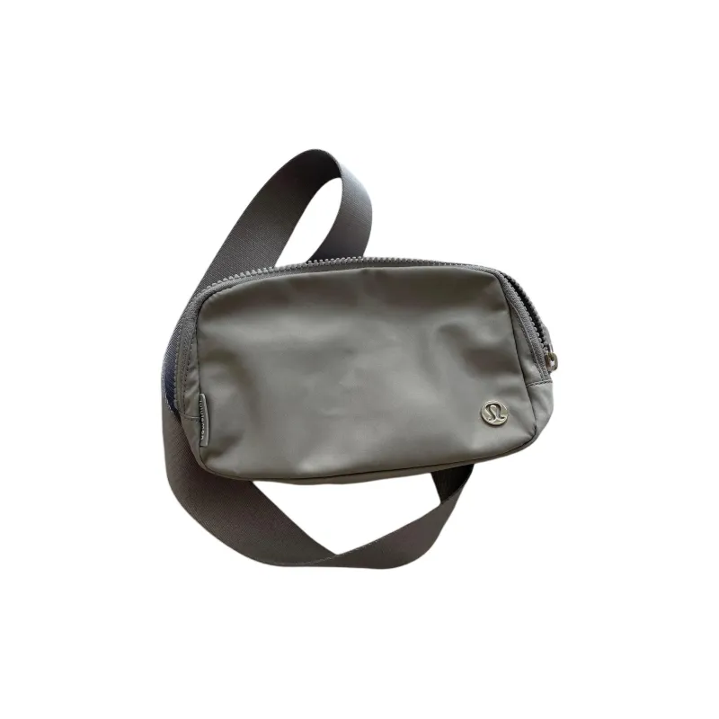 Lululemon Nylon Fanny Pack Regular Women's Gray Sage Green-0