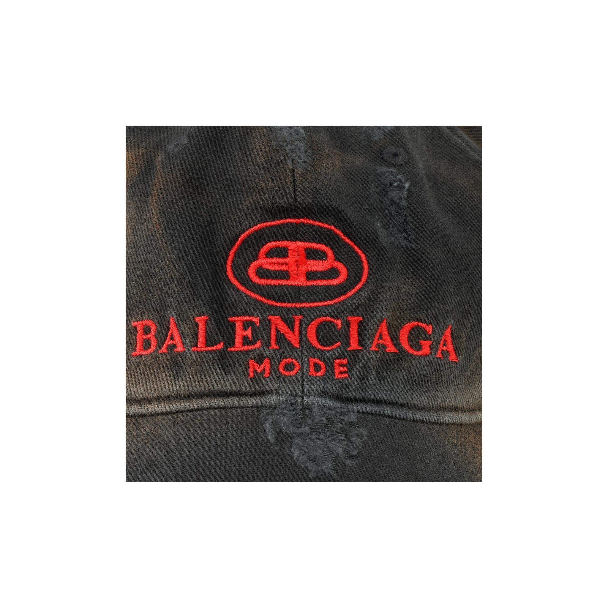 Balenciaga Bb Mode Destroyed Piercing Baseball Cap - Cheap Balenciaga Bb Mode Destroyed Piercing Baseball Cap - Cheap