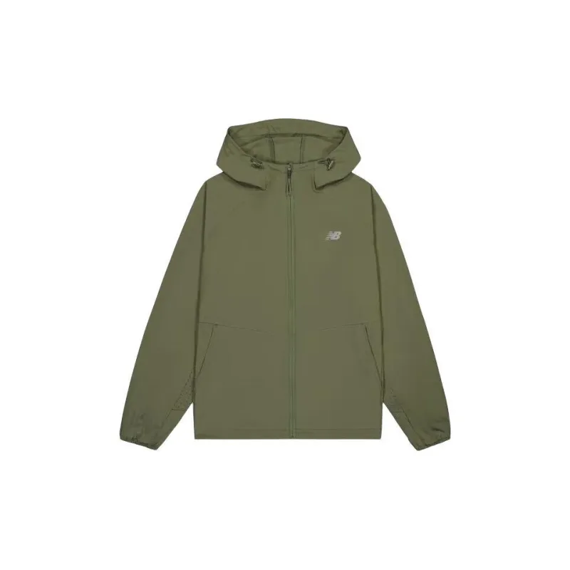 New Balance Jackets Coats Men's Olive Green-1