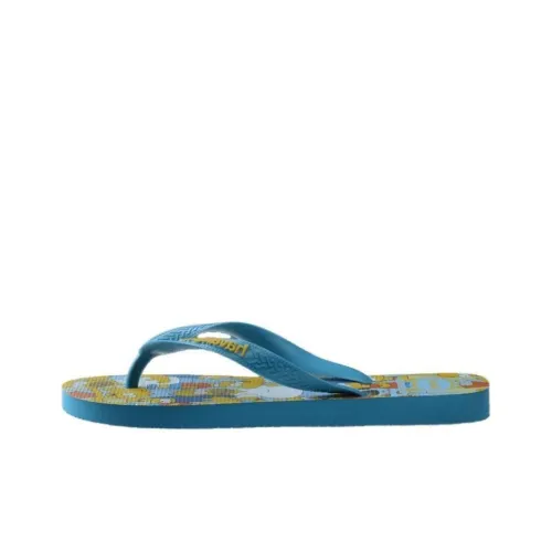 Havaianas Abrasion-Resistant Flip Flops Men's Blue