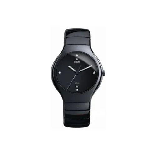 RADO Automatic Mechanical Movement Men's Watches Watch 40mm Black Dial Ceramic Watch Case Ceramic Strap