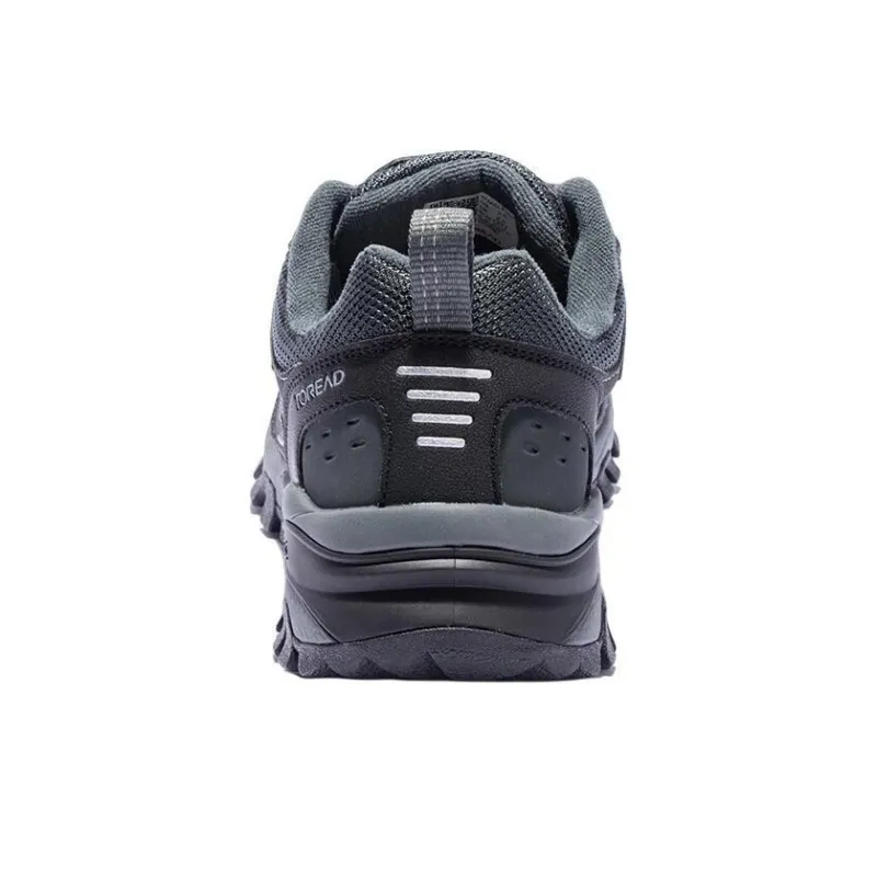 TOREAD Anti Slip Wear Resistant Low Top Trekking Shoes Men's Gray Black-4