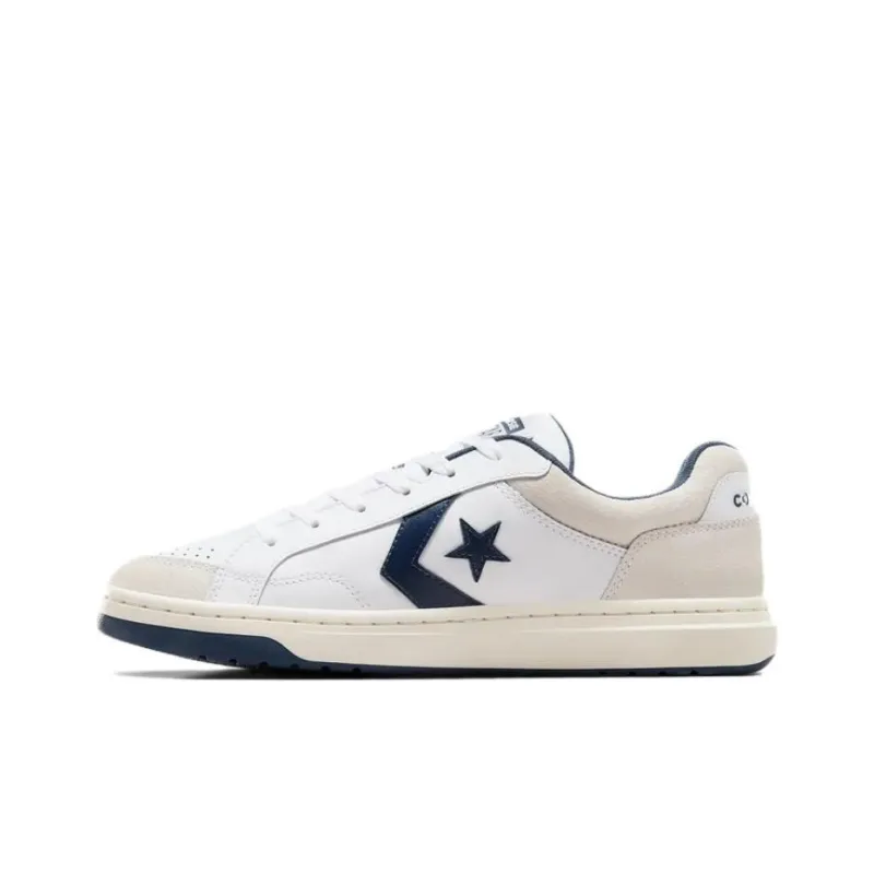 Converse Pro Blaze Classic Wear resistant And Lightweight Low Top Vintage Basketball Shoes Unisex White-0